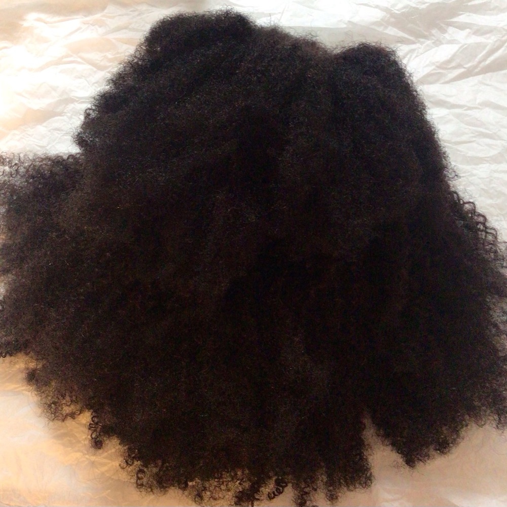 Kinky Synthetic Afro Headband Wig Curly Half Wig For Woman - Picture 9 of 11